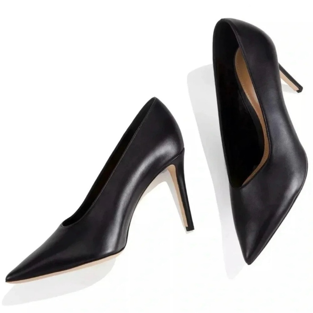 Tamara Mellon New Cut Napa Leather Herls 90 mm Size 38.5 (US 8.5) NWT